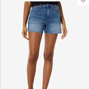 Madewell high waisted jean shorts sz 29